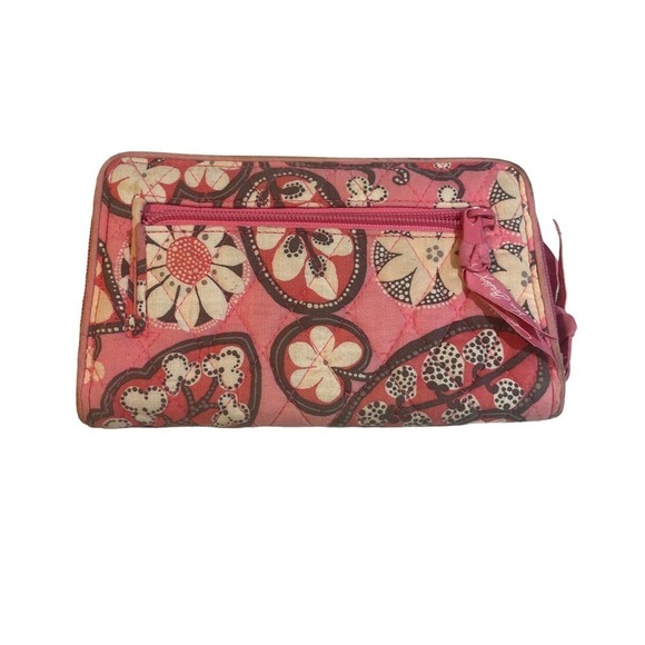Vera Bradley Turnlock Wallet in Blush Pink - Picture 8 of 11